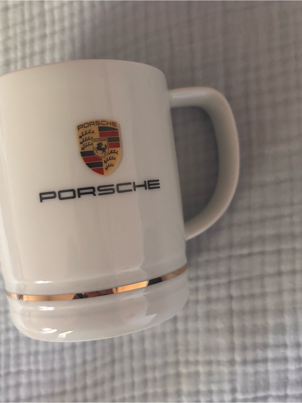 Porsche Design Black Box with White Barcode Label